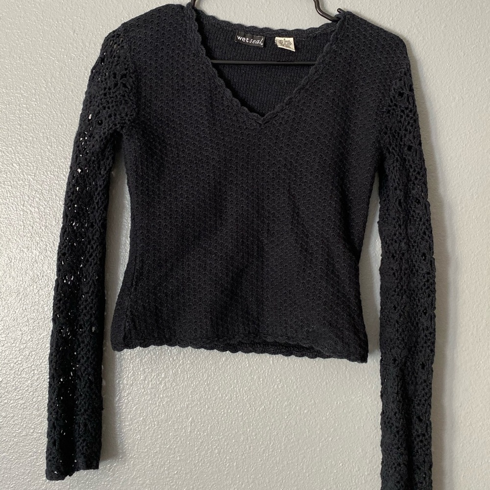Black sweater